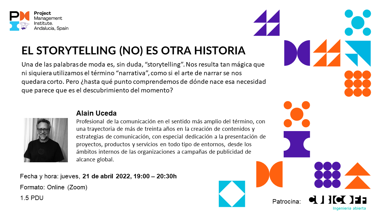 Cartel PMI A Webinar 21abril2022 Storytelling 1